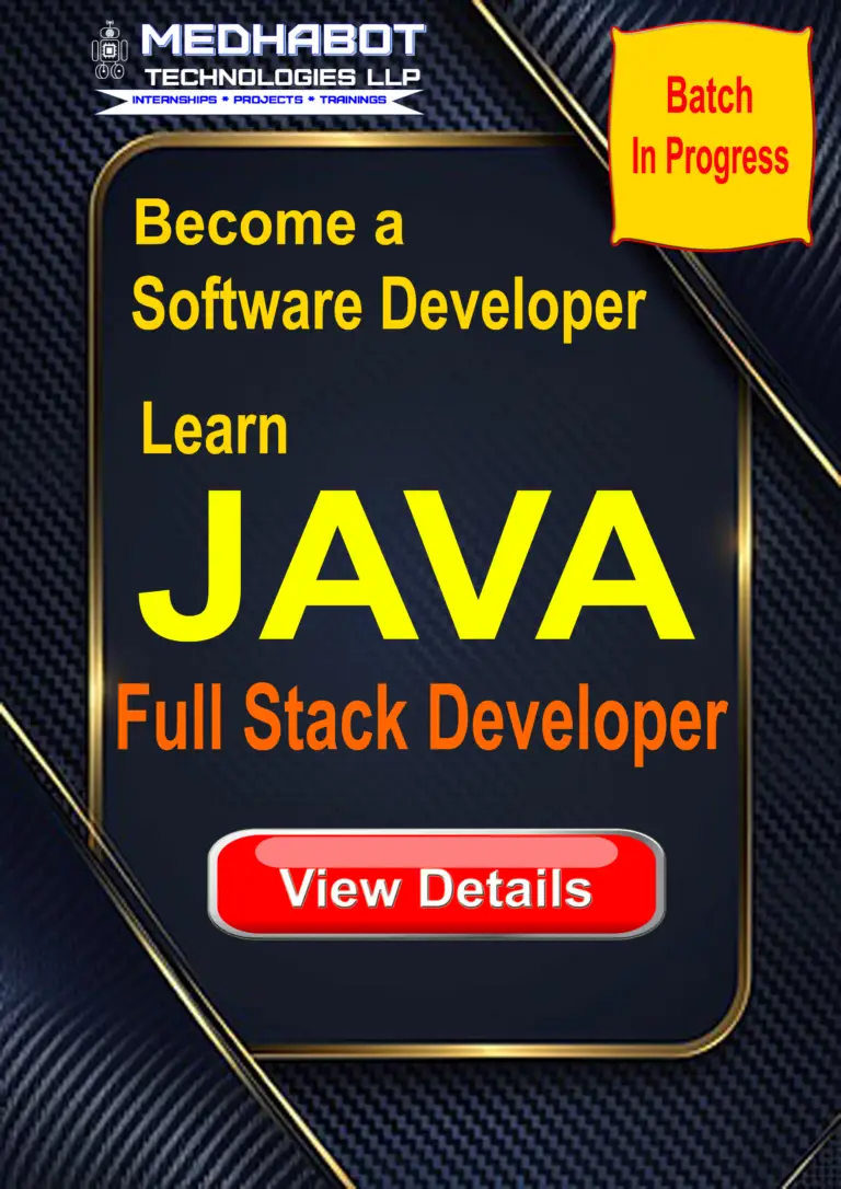 Java Full Stack Developer